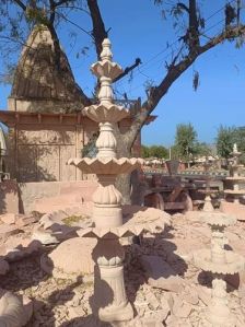 Pink Marble Fountain