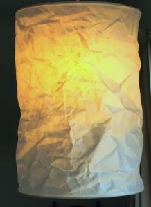 Tissue Paper Wedding Lamp