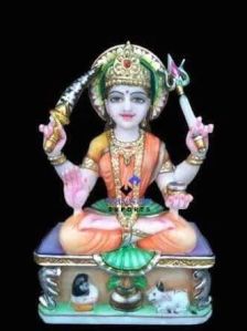 2 Feet Marble Santoshi Mata Statue