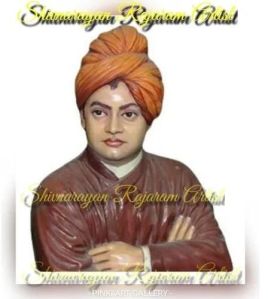 2 Feet Marble Swami Vivekananda Statue