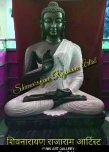 3 Feet Marble Buddha Statue