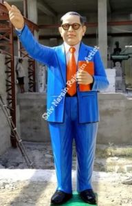 6.3 Feet Marble Ambedkar Statue