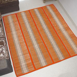 ethnic seagrass floor mat
