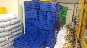 70 Mm PVC 2x2  Anti Skid Slatted Flooring