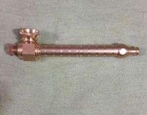 4 Inch Rose Gold Coated Smoking Pipe