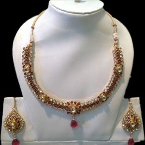 Artificial Kundan Necklace Set