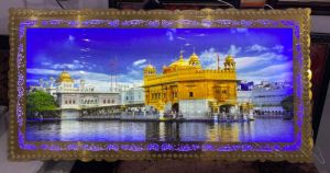 translit acrylic sheet golden temple frame