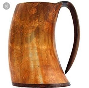 Buffalo Horn Mug