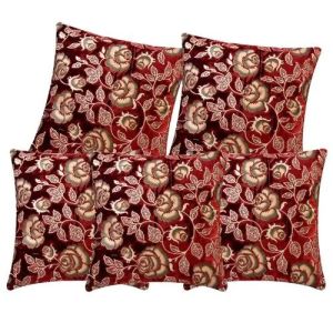 Floral Velvet Cushion Cover