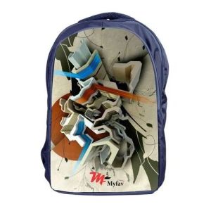 Printed Laptop Backpack