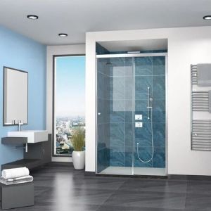 glass shower enclosure