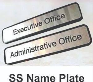 stainless steel nameplate