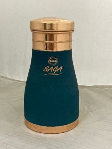 Silk Designer Copper Water Bottle