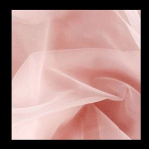 Pink Nylon Chiffon Fabric
