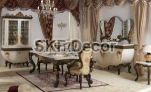 6 Seater Royal Dining Table Set
