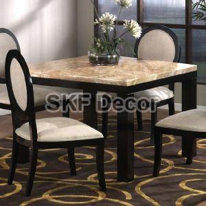 Modern Square Dining Table Set