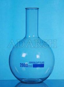 Borosilicate Glass Flat Bottom Flask