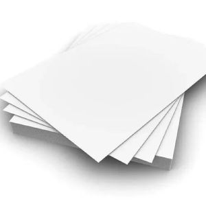 White PE Coated FBB Paper Board Sheet