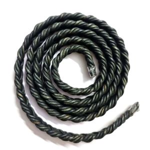 Round Braided Leather Cord