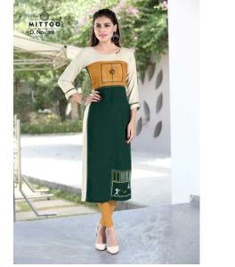 rayon kurtis