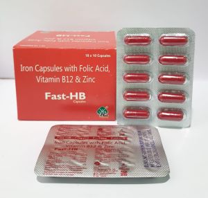 Ferric fumarate folic acid capsule