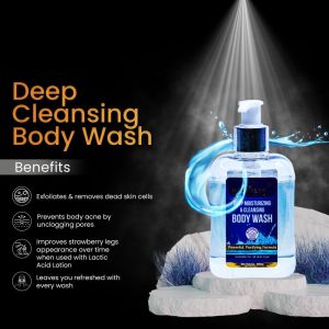 HappyLyf Deep Moisturising and Cleansing Body Wash 1% Salicylic Acid Coco Glucoside 250ml