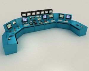 Control Desk and Mimic Panel