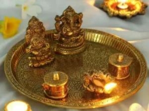 Brass Pooja Thalis