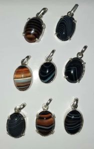 Sulemani Hakik Silver Pendant