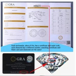 Moissanite Diamond Stone