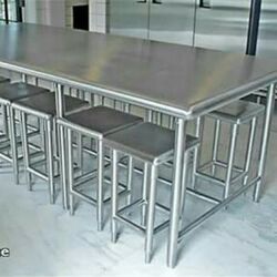 Steel Canteen Table Set