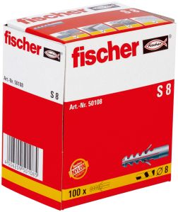 Fischer Expansion Nylon Plug S 8 plug (8x40)
