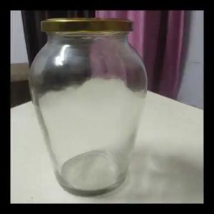 Glass Matki Jar