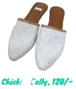 Ladies Chikankari Mules