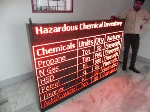 Customized Industrial Led Display Board Designing