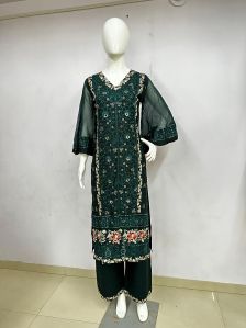 Machine Embroidered Pakistani Lawn Suit