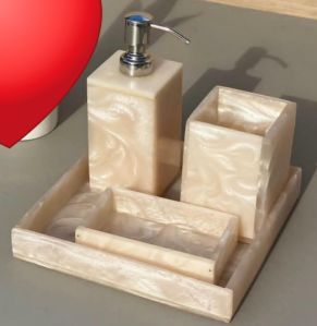 Stylish Glossy Mop Bathroom Set