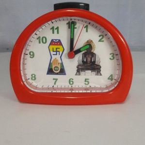 Jain Namokar Mantra Morning Alarm Religious Table Clock
