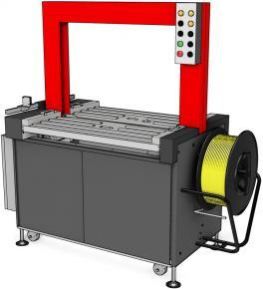 Online Taping and Strapping Machine with Conveyor