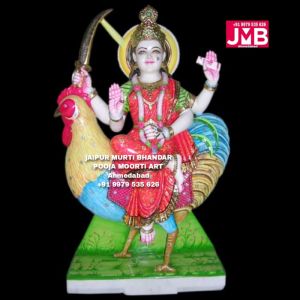 Marble Bahuchar Maa Statue