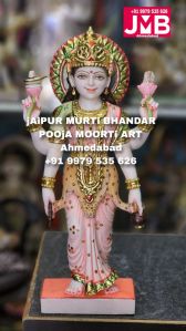 Marble Parvati Maa Statue