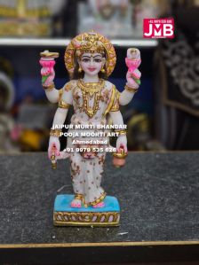 Marble Parvati Maa Statue