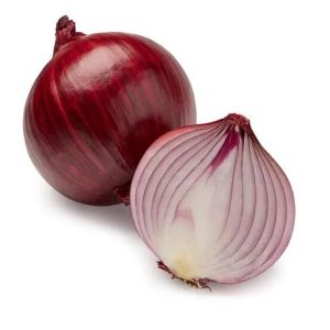 organic red onion