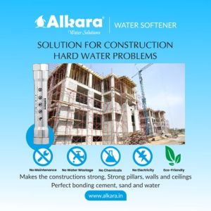water softener suppliers for Constructions