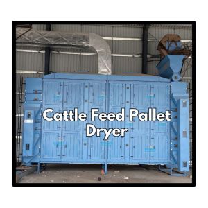 Cattle feed pellet Dryer