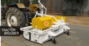 Tractor Driven Mechanical Broomer Machine