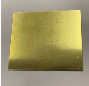 Brass sheet