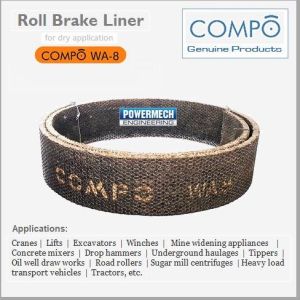 Compo WA8 Roll Brake Liner