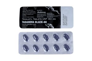Tadanova Black 80mg Tablets