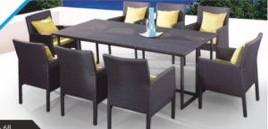 Garden Rattan Dining Set